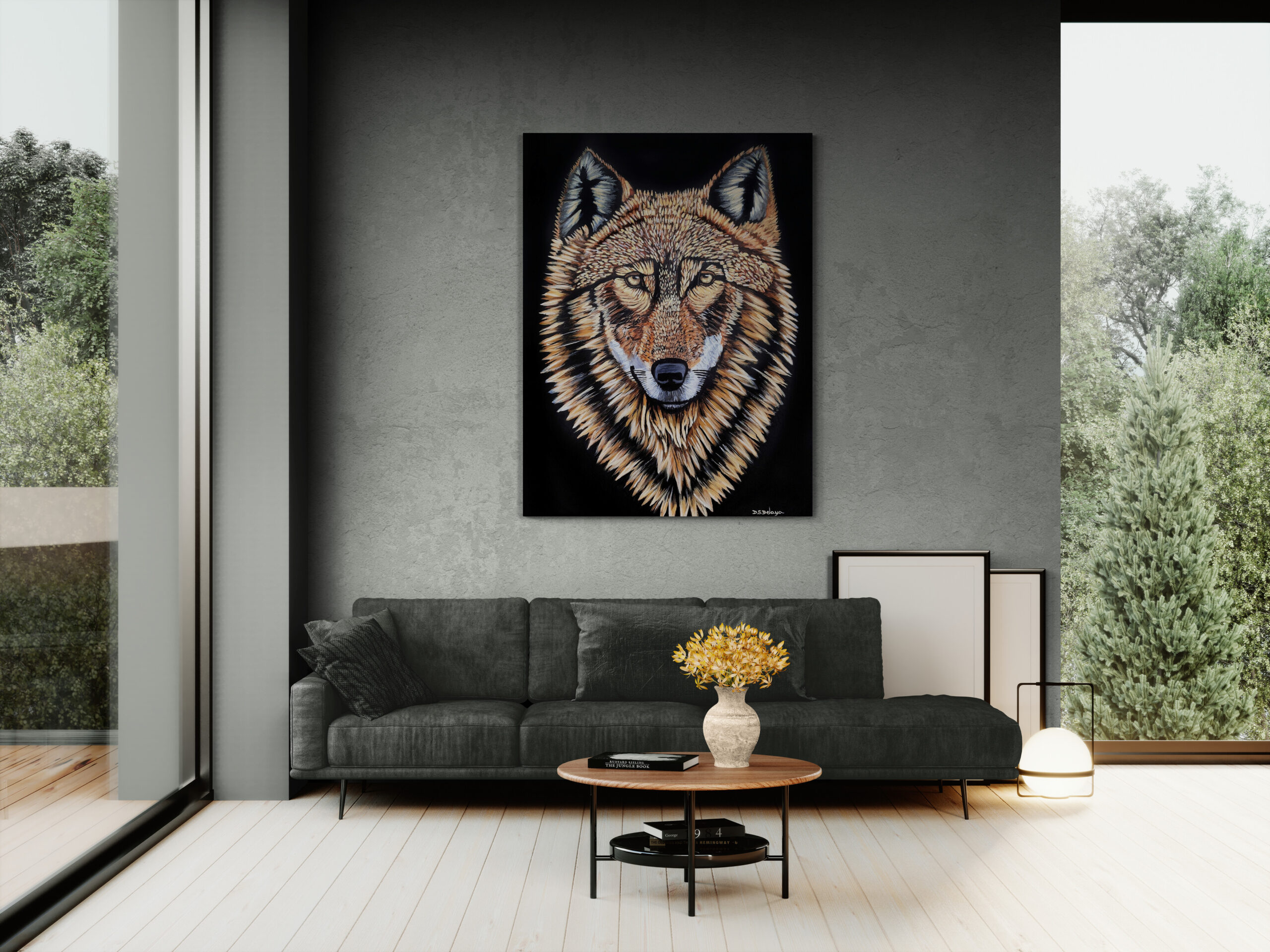 זאב (הדפס) – תמונה 2